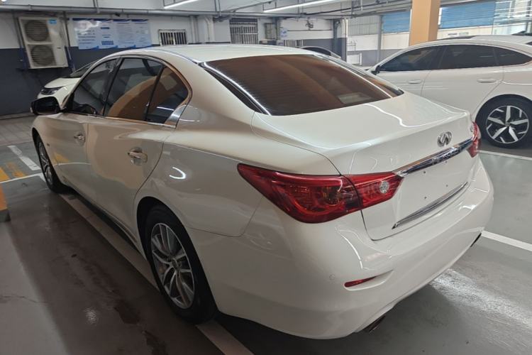 Used Infiniti Q50L 2016 2.0T Enjoyment Edition Rear Left 45 Deg