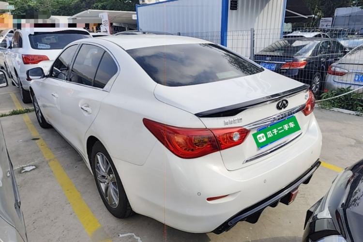 Used Infiniti Q50L 2016 2.0T Enjoyment Edition Rear Left 45 Deg