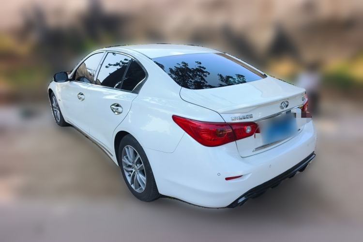 Used Infiniti Q50L 2016 2.0T Enjoyment Edition Rear Left 45 Deg