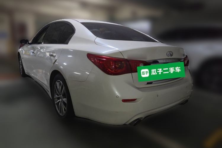 Used Infiniti Q50L 2016 2.0T Enjoyment Edition Rear Left 45 Deg