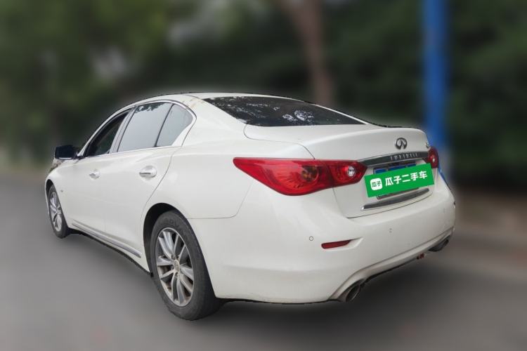 Used Infiniti Q50L 2016 2.0T Enjoyment Edition Rear Left 45 Deg