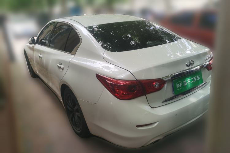 Used Infiniti Q50L 2016 2.0T Enjoyment Edition Rear Left 45 Deg