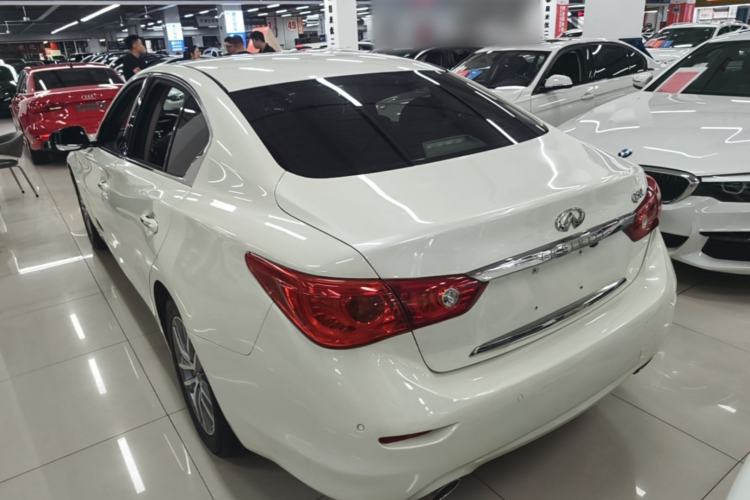 Used Infiniti Q50L 2016 2.0T Enjoyment Edition Rear Left 45 Deg