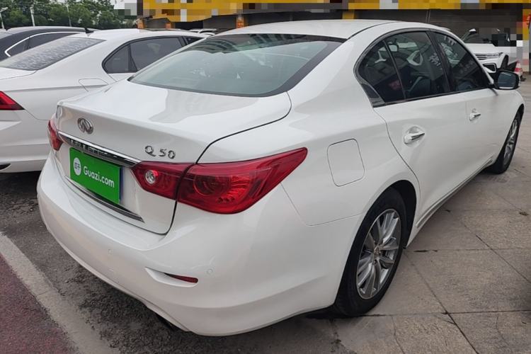 Used Infiniti Q50L 2016 2.0T Enjoyment Edition Rear Right 45 Deg