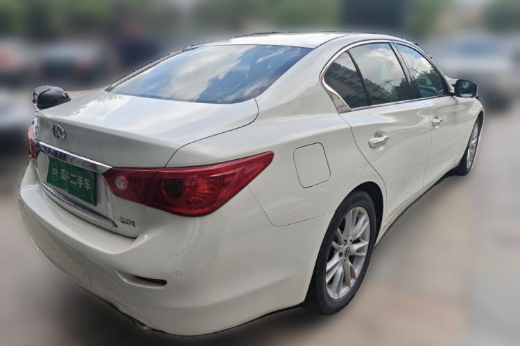 Used Infiniti Q50L 2016 2.0T Enjoyment Edition Rear Right 45 Deg