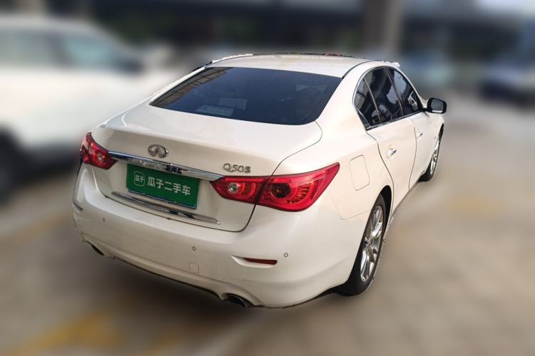 Used Infiniti Q50L 2016 2.0T Enjoyment Edition Rear Right 45 Deg