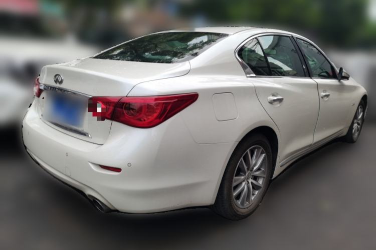 Used Infiniti Q50L 2016 2.0T Enjoyment Edition Rear Right 45 Deg