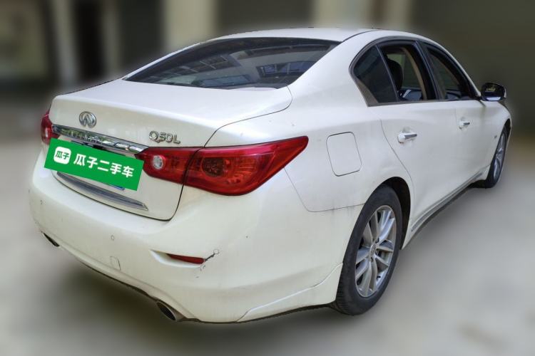 Used Infiniti Q50L 2016 2.0T Enjoyment Edition Rear Right 45 Deg
