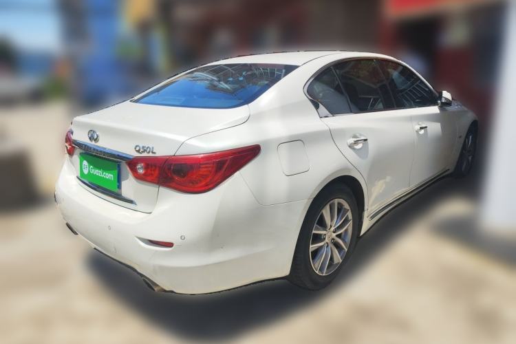 Used Infiniti Q50L 2016 2.0T Enjoyment Edition Rear Right 45 Deg