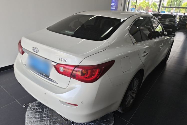 Used Infiniti Q50L 2016 2.0T Enjoyment Edition Rear Right 45 Deg