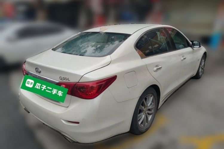 Used Infiniti Q50L 2016 2.0T Enjoyment Edition Rear Right 45 Deg