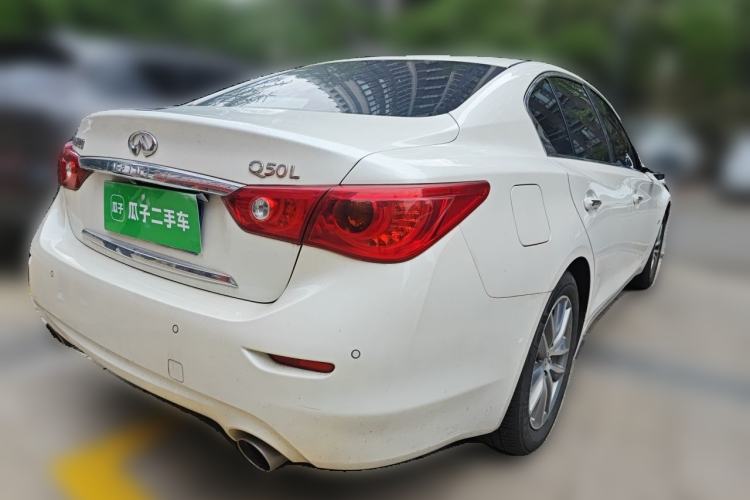 Used Infiniti Q50L 2016 2.0T Enjoyment Edition Rear Right 45 Deg