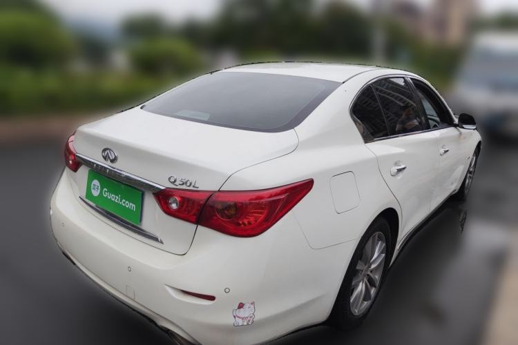 Used Infiniti Q50L 2016 2.0T Enjoyment Edition Rear Right 45 Deg