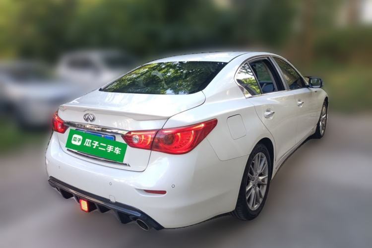 Used Infiniti Q50L 2016 2.0T Ambition Edition Rear Right 45 Deg