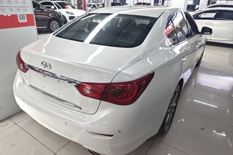 Used Infiniti Q50L 2016 2.0T Enjoyment Edition Rear Right 45 Deg