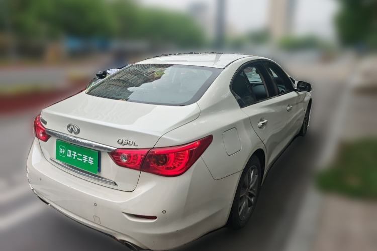 Used Infiniti Q50L 2016 2.0T Enjoyment Edition Rear Right 45 Deg