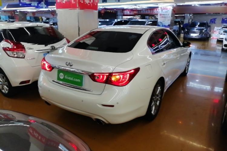 Used Infiniti Q50L 2016 2.0T Ambition Edition Rear Right 45 Deg