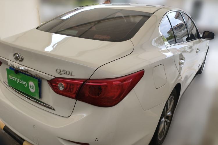 Used Infiniti Q50L 2016 2.0T Enjoyment Edition Rear Right 45 Deg
