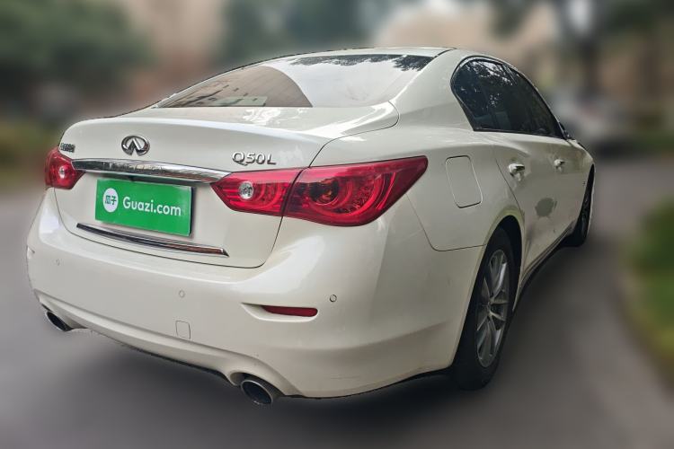 Used Infiniti Q50L 2016 2.0T Enjoyment Edition Rear Right 45 Deg
