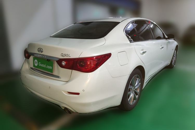 Used Infiniti Q50L 2016 2.0T Enjoyment Edition Rear Right 45 Deg