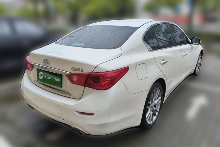 Used Infiniti Q50L 2016 2.0T Ambition Edition Rear Right 45 Deg