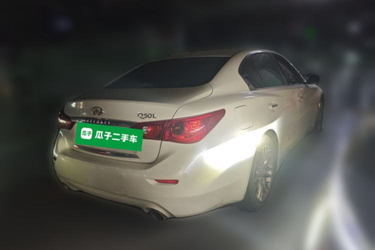 Used Infiniti Q50L 2016 2.0T Ambition Edition Rear Right 45 Deg