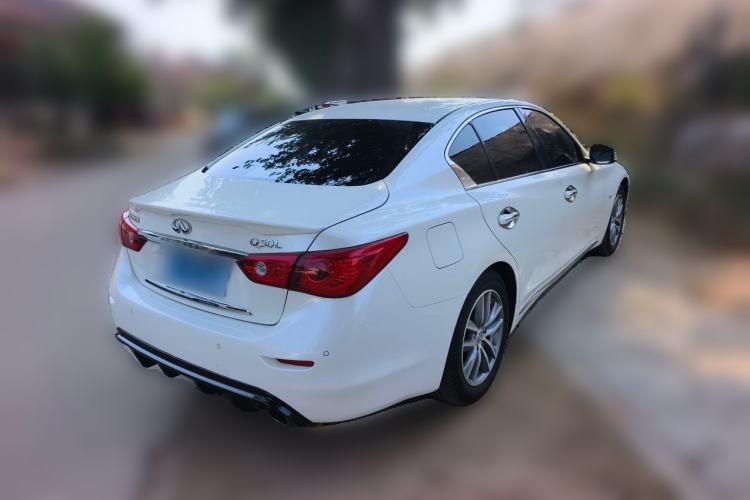 Used Infiniti Q50L 2016 2.0T Enjoyment Edition Rear Right 45 Deg