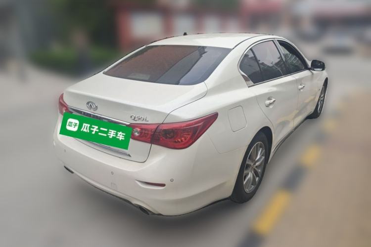 Used Infiniti Q50L 2016 2.0T Enjoyment Edition Rear Right 45 Deg