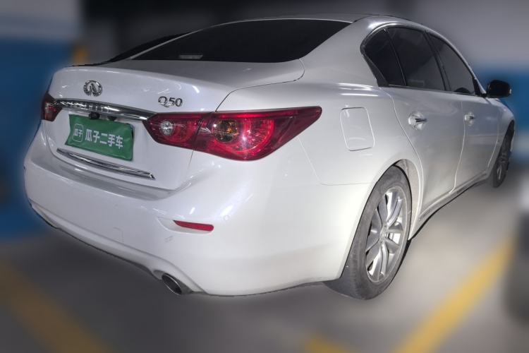 Used Infiniti Q50L 2016 2.0T Comfort Edition Rear Right 45 Deg