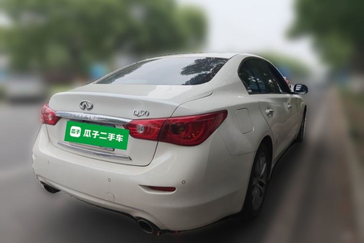 Used Infiniti Q50L 2016 2.0T Enjoyment Edition Rear Right 45 Deg
