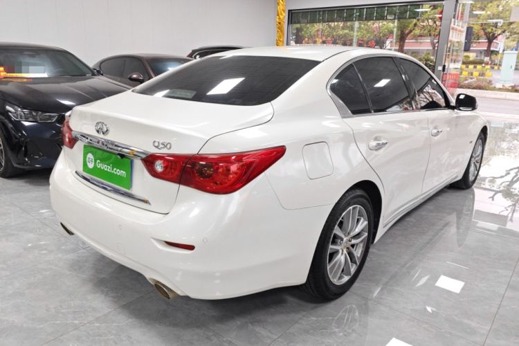 Used Infiniti Q50L 2016 2.0T Comfort Edition Rear Right 45 Deg