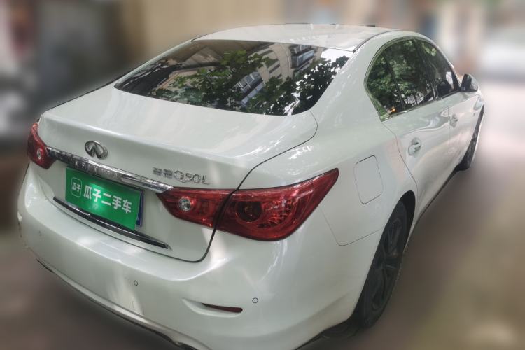 Used Infiniti Q50L 2016 2.0T Enjoyment Edition Rear Right 45 Deg
