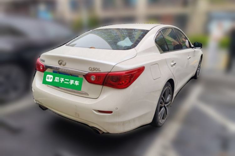 Used Infiniti Q50L 2016 2.0T Elite Sport Edition Rear Right 45 Deg
