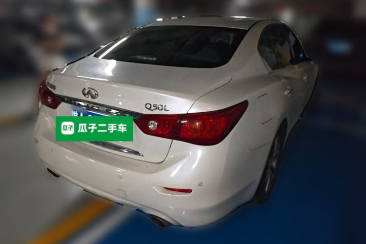 Used Infiniti Q50L 2016 2.0T Enjoyment Edition Rear Right 45 Deg