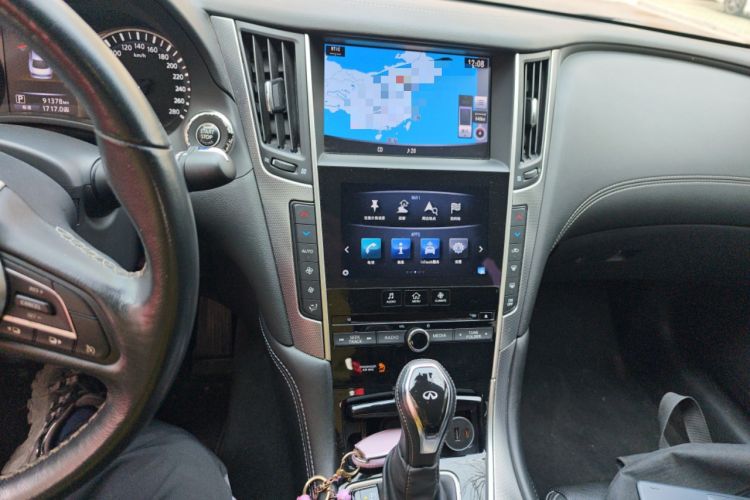 Used Infiniti Q50L 2018 2.0T Enjoyment Version China V Standard Audio And AC Panel