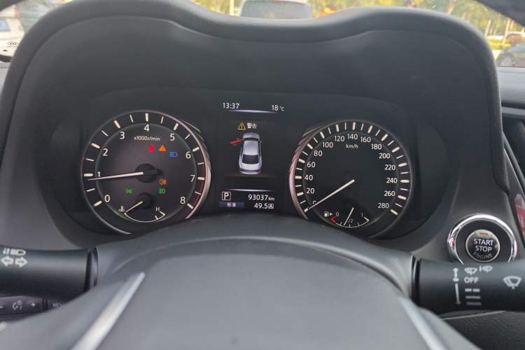Used Infiniti Q50L 2018 2.0T Comfort Edition China VI Standard Instrument Cluster