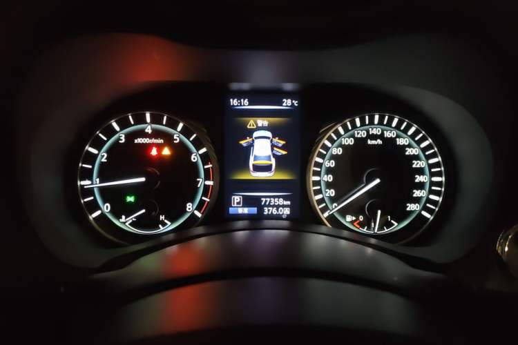 Used Infiniti Q50L 2018 2.0T Enjoyment Version China V Standard Instrument Cluster