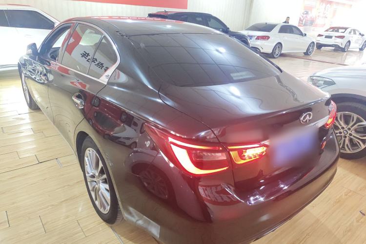 Used Infiniti Q50L 2018 2.0T Enjoyment Edition China V standard Rear Left 45 Deg