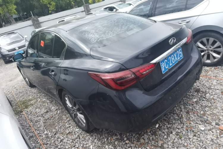 Used Infiniti Q50L 2018 2.0T Enjoyment Version China V Standard Rear Left 45 Deg