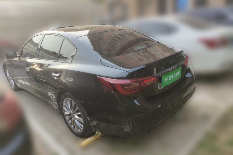 Used Infiniti Q50L 2018 2.0T Enjoyment Edition China V standard Rear Left 45 Deg