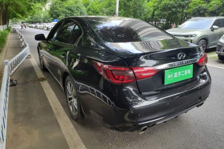 Used Infiniti Q50L 2018 2.0T Comfort Edition China VI Standard Rear Left 45 Deg
