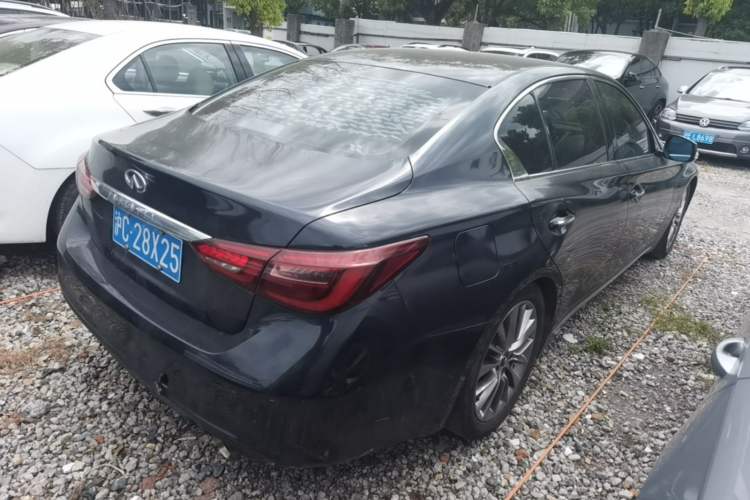 Used Infiniti Q50L 2018 2.0T Enjoyment Version China V Standard Rear Right 45 Deg