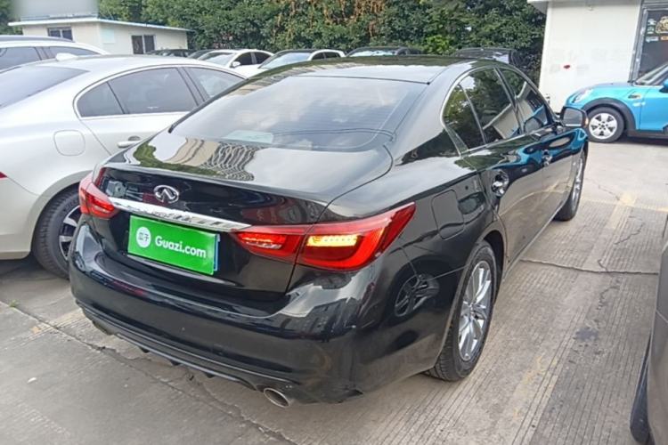 Used Infiniti Q50L 2018 2.0T Comfort Edition China V Standard Rear Right 45 Deg
