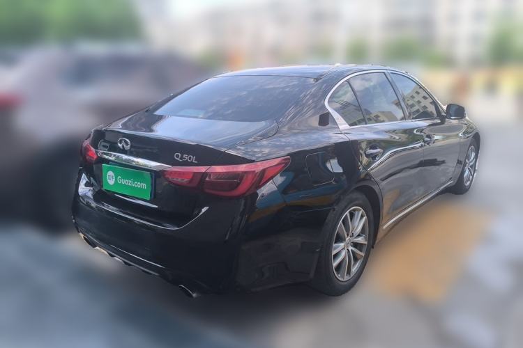 Used Infiniti Q50L 2018 2.0T Comfort Edition China VI Standard Rear Right 45 Deg