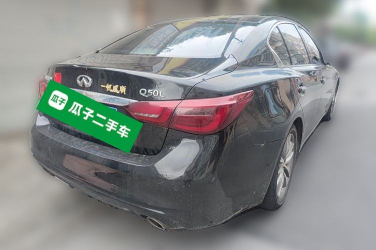 Used Infiniti Q50L 2018 2.0T Comfort Edition China VI Standard Rear Right 45 Deg