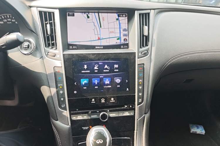 Used Infiniti Q50L 2018 2.0T Enjoyment Edition China V standard Audio And AC Panel