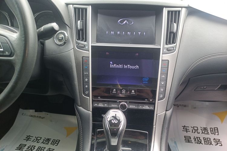 Used Infiniti Q50L 2018 2.0T Enjoyment Version China V Standard Audio And AC Panel
