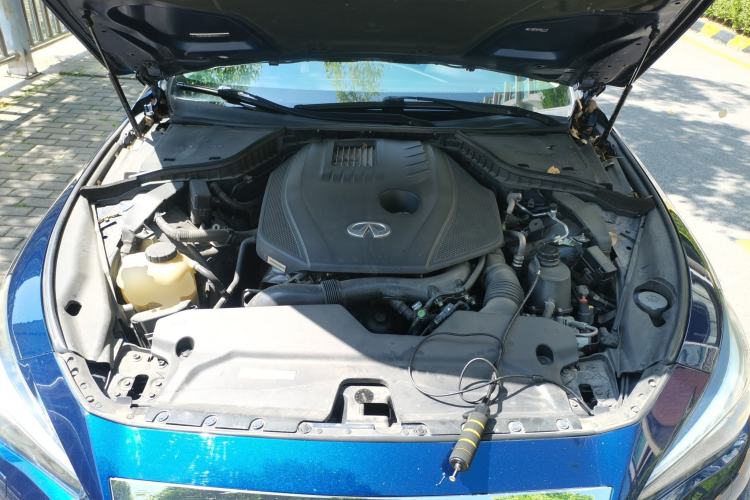 Used Infiniti Q50L 2018 2.0T Enjoyment Version China V Standard Engine Bay