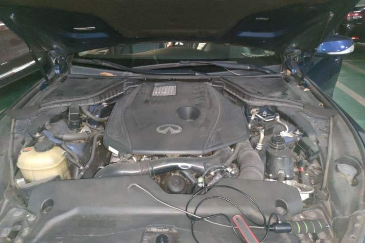 Used Infiniti Q50L 2018 2.0T Enjoyment Version China V Standard Engine Bay