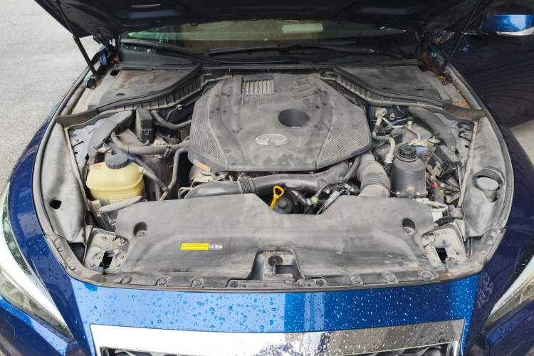 Used Infiniti Q50L 2018 2.0T Enjoyment Version China V Standard Engine Bay